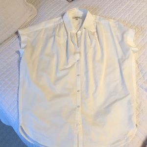Madewell Central Shirt Sz XS Pire White NWOT